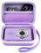 Boobowl Custodia per Fotocamera VOXPAN per Principianti, 8X Zoom HD, 21 MP 1080P 2,7 Pollici, Compatta, Solo Piccola Scatola, Lilla, Zaino