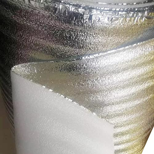 HARICSET Dämmunterlage für Vinyl Trittschalldämmung 2 mm Dick Akustik Tritt und Gehschalldämmung Perfekt für Laminat und Parkettböden(Size:1 * 40m)
