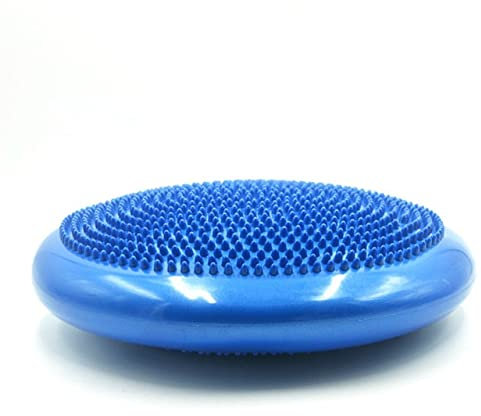KAYLRE Yoga Ball 1 stück Punkt Massage Kugel Stress Relief fuß zurück körpermuskel Massage Kissen Matte Yoga Balance Kissen mit luftpumpe Yoga-Ball (Size : Spain)
