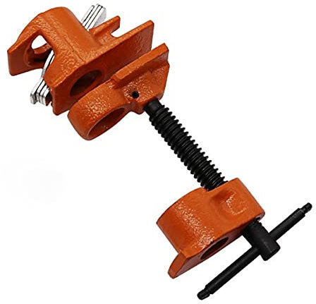 Tubo de abrazadera de pegamento para madera Abrazadera de tubo de alta resistencia de 1/2 pulgadas Abrazadera de pegado de madera Abrazadera de tubo de acero Accesorio Carpintero Carpintería Herrami