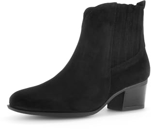Gabor Botines clásicos para mujer, botines de mujer, Negro 47., 39 EU