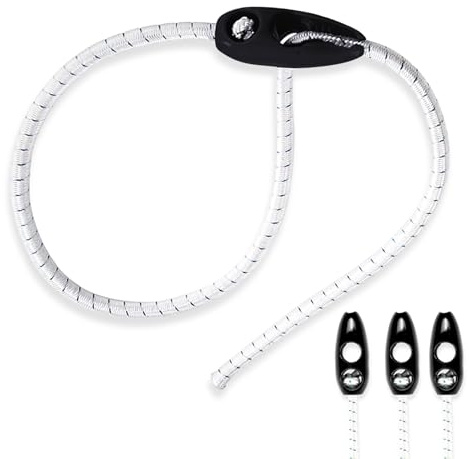 Marineo Zeising Rubber Ties Quick Clip Diameter 5 mm 75 cm – Rubber Iron for Safe, Continuous Adjustability, Durable, Sail Banner Tarpaulins – Pack of 4