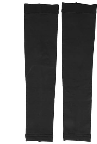 Kuuleyn Radfahren Winddichte Fleece-Armwärmer Outdoor-Sport-Armstulpen-Abdeckung für Männer Frauen Thermo-Strick-Armstulpen Sport Laufen Fußball Fahren Lange Armabdeckungen (M)