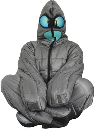 Alien Walkable Design - Wearable Sleeping Bag for Travel, Outdoor Hiking and Camping