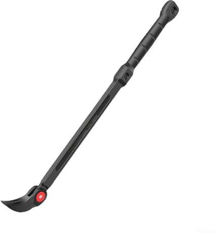 Kompakte Größe, Hebeleisen für Autoreifen, perfekt für kleine Räume, mehrere Funktionen (45,7 cm)