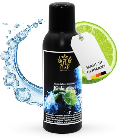 HAF Concentrato per sauna al limone, 250 ml, profumo per sauna con oli essenziali naturali, infuso per sauna senza additivi artificiali, olio per sauna per un profumo intenso e duraturo