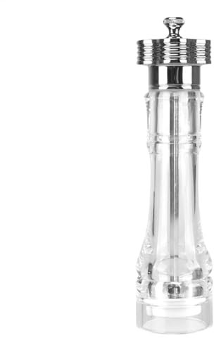 Salt and Pepper Mills with Adjustable Coarseness,Refillable Flavor Grinder | Peppercorn Grinder Portable Salt Shaker for Black Pepper Coarse Sea Salt Dried Ginger