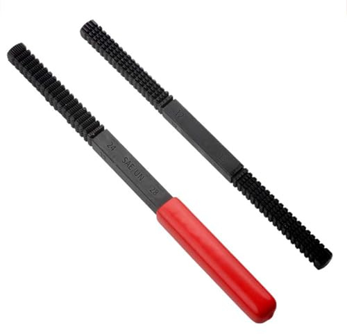 Lima de rosca de acero resistente para reparación de pernos dañados, accesorios de herramientas de mano, rosca automotriz
