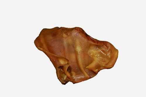 FEBO Schweineohren getrocknet für Hunde Aus Deutschland – Natürlicher Kausnack, Getreidefrei, Ohne Zusätze, Zahnpflege, Lange Beschäftigung