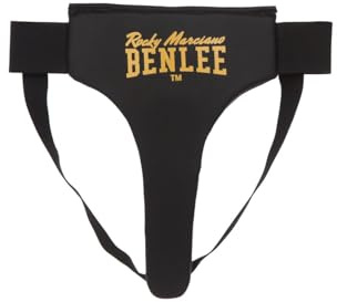 BENLEE Rocky Marciano Unisex - Adulto Eva Artificial Leather Groin Guard, Black, S