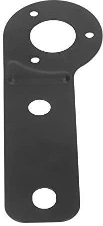 Akozon 7 Pin Trailer Socket Bracket 7 Pin Trailer Socket Mounting Bracket Steel Trailers Wire Connector Trailers Sockets Mount Plate Tow Hitch Sockets Mount Plate Hitch Tow Bar Power Brackets