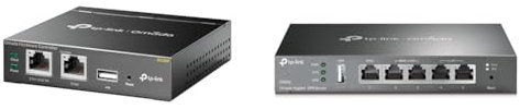 TP-Link Point d'Accès WiFi Contrôleur de Cloud 2 Ethernet Ports, PoE Port USB Accès Cloud contrôleur réseau, Contrôleur Logiciel Administration Via Le Cloud (OC200) & ER605 Routeur VPN Omada Gigabit