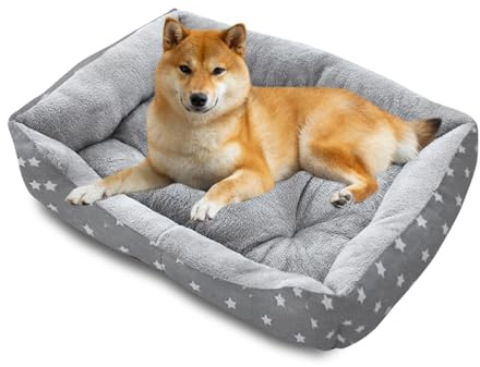 PETCUTE Haustierbett Hundesofa,Waschmaschinenfest Orthopädisches Hundebett für Kleine Hunde,Rutschfestes Boden,Hundebetten Hundekörbchen Katzenbett für Kleine Mittlere und Grosse Hunde