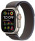 Apple Watch Ultra 2 (GPS + Cellular, 49 mm) Smartwatch mit robustem Titangehäuse und Trail Loop Armband (M/L) in Blau/Schwarz. Fitnesstracker, präzises GPS, extra Lange Batterielaufzeit, CO₂ neutral