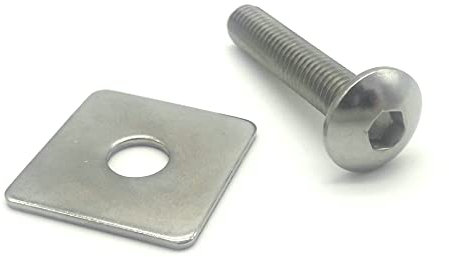 Befestigung Set Halterung Doppelstabmattenzaun Gartenzaun Plättchen Zaun Pfosten + Schraube 20 Stück für 6/5/6 und 8/6/8 Stabstärke geeignet.