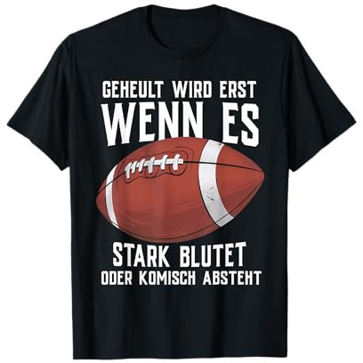 American Football Tshirt Herren Kinder Footballer Player T-Shirt