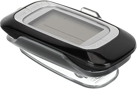 KITANDOVE podomètre 3D podomètre LCD Portable passomètre pour Le Fitness passomètre de randonnée podomètre Simple podomètre de Poche Compteur de Pas Portable passomètre Portable Abdos