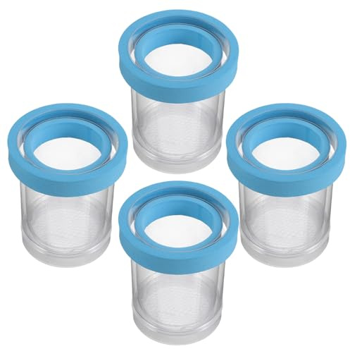 FONDOTIN 4pcs Fish Breeding Cage Floating Egg Chamber Aquarium Fish Separator Aquarium Incubator Blue