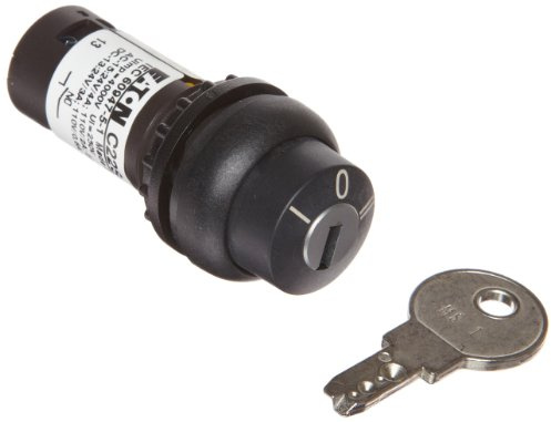 Eaton c22s-ws3-ms1-k11 schlüsselbetätigt Schalter, 3 Positionen, Momentary Betrieb, schwarze Lünette, spst-no/spst-nc Kontakte