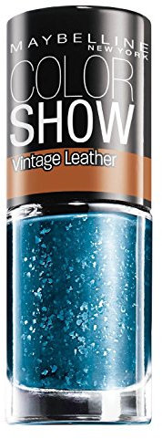 Maybelline Color Show Vintage Leather Nail Polish- 207 Turquoise Temptation
