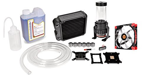 Thermaltake CL-W072-CU00BL-A Pacific RL140 D5 Kit di raffreddamento ad acqua