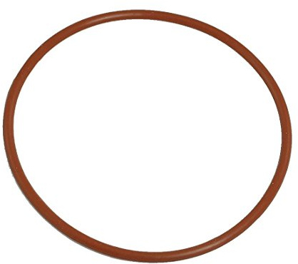 sourcing map 85mm x 79mm x 3mm Rot Silikon O Ring Dichtscheiben Siegel Ösen Dichtungen