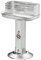 Säulengrill FamilyStar 58,5x38,5x90cm Edelstahl Holzkohlegrill