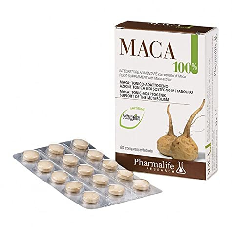 Maca 100% 2 Confezioni da 60 compresse - Pharmalife Research