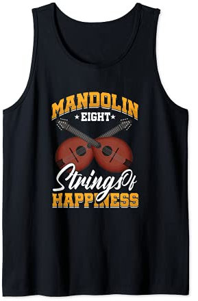 Joueur Mandoline Instruments Cordes Bluegrass Musicien Débardeur