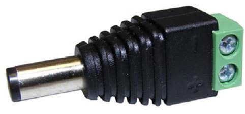 Beetronic 10 x Male 12v DC CCTV Camera Power Connector Terminal Block Cable