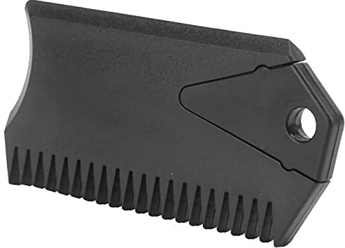 Voluxe Surfboard Wax Comb, Praktischer 3,1x1,6x0,4in Kunststoff Surfbrettkamm zum Surfen Surfbretter zum Entfernen oder Auftragen von Wachs