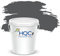 HQC Weather Shield Smooth Masonry Paint | 1L in 30+ Colours | Scrub Resistance & Waterproof | Weatherproof Technology Designed with Acrylic Resin for Ultimate Protection Satin Classic Grey