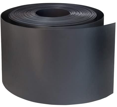 FORTENA Polypropylen Zaun Sichtschutzstreifen – 26 m lang, 19 cm hoch, Sichtschutzband mit Form Basic - in fünf Farben, optimaler Sichtschutz für Ihren Zaun (RAL 7016 (Anthrazit))