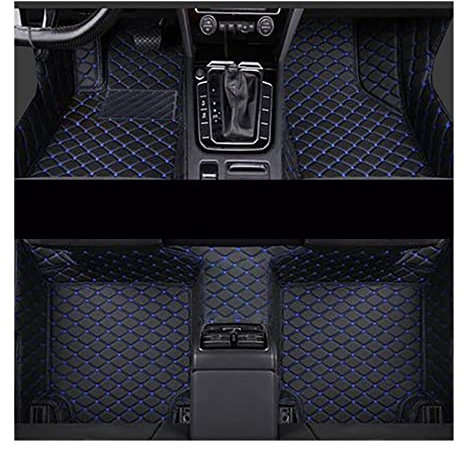 rgsdg Alfombrillas Coche para Fit para Jazz 5-Seat 2014 2015 2016 2017 2018 2019 2020 Almohadillas Pie Personalizadas Cubierta Alfombra Automóvil (Color : 10)