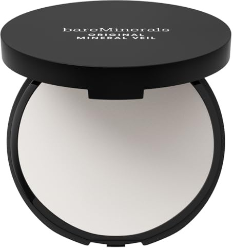 Original Mineral Veil Talc-Free Pressed Setting Powder, Translucent, Vegan, Cruelty-Free & Dermatologist-Tested