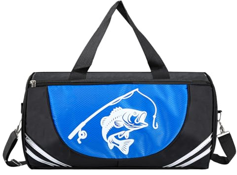 Angeltasche Wetterfeste Angelzubehörtasche | Aufbewahrungsorganizer für Salzwasserangeln Für Outdoor Camping See Salzwasser Süßwasser Kajak Reisen Boot Sport