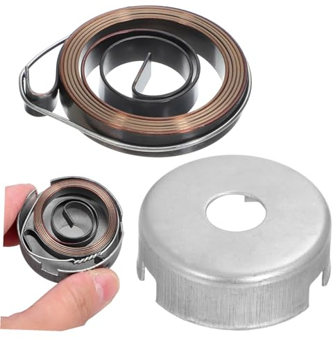 LIFKOME Molla di Ritorno Set da 1 Manicotto Elasticità Affidabile in Acciaio e Compatibilità Versatile per Trapano a Colonna per Riparazioni e Sostituzioni