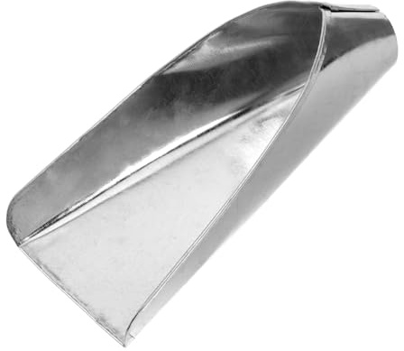 FIXOSHEE Embudo de Boca Ancha de Hierro para Envasado de Alimentos Embudo Grande de Metal Seguro para Cocina y Embalaje de Bolsas de Pollo