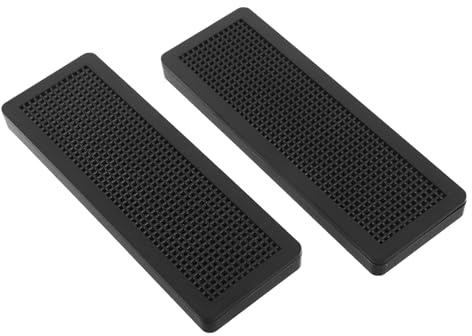 YARNOW Custodia Umidificatrice per Sigari Rettangolare Nera da 2 Pezzi Umidificatore da Viaggio e Controllo Preciso Dell’umidità per Conservazione Sigari in Humidor Portatile da