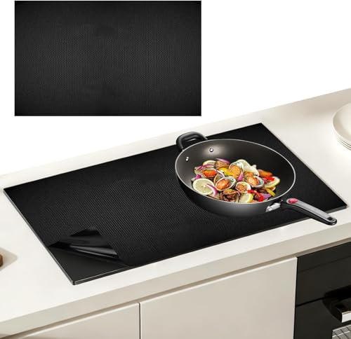 TESSTSY Induction Hob Protector Mat, 80 x 52 cm Induction Hob Covers