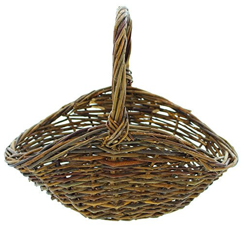 FRANK FLECHTWAREN Bügelkorb Natur, klein