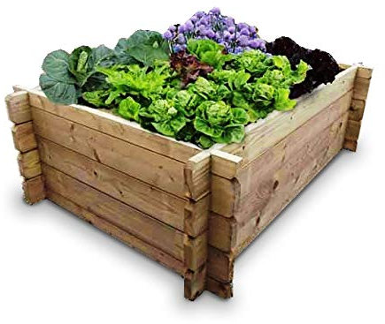 Quickcrop Raised Garden Bed Easy Assembly 6ft x 3ft (22in High)