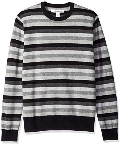 Amazon Essentials Men's Long-Sleeve Crewneck Jumper, 100% Cotton, Big & Tall Options Available