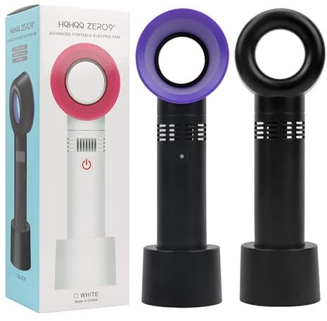 Rofitbest Mini Wimpernföntrockner Tragbarer USB Wiederaufladbarer Wimperntrockner Lüfter für Essential Wimpernverlängerung Zubehör (Schwarz)