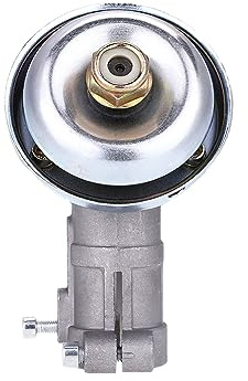 TopHomer Cabezal de engranaje cortador de cepillo, blanco, 26 mm, 9 dientes | Universal, repuesto de caja de cambios para cortacésped, compatible con varias desbrozadoras