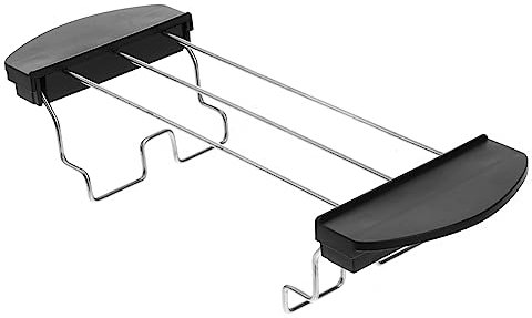 DOITOOL Toaster Grillrost Aus Edelstahl 26cm Mit Praktischem Scheibenhalter Für Brot Cupcakes Und Pizza Spülmaschinenfest Für Heimküche
