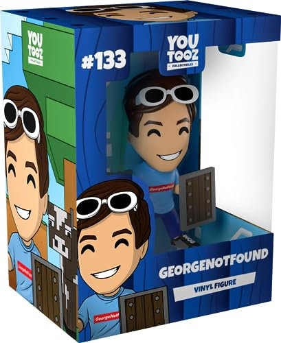Youtooz GeorgeNotFound #133 11,9 cm große Vinyl-Figur, DreamSMP Sammelfigur aus der Gaming-Kollektion