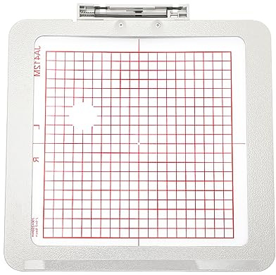 Embroidex Metall/magnetischer Stickrahmen SQ20B für Janome Memory Craft MC 500E 400E 550E Elna Expressive #864412001, 200 x 200 mm