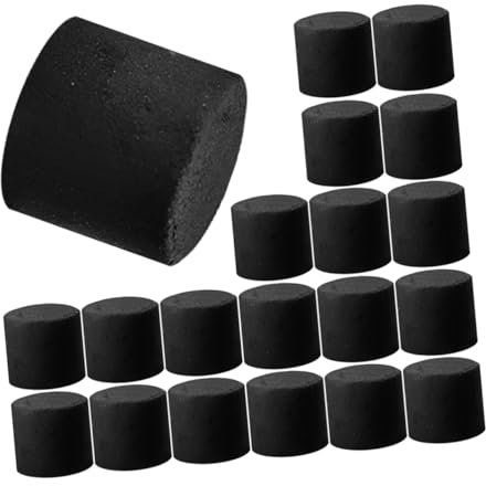 BESTOYARD 25pezzi Vegetale Per Calorifero Portatile Carboncini Per Riscaldamento Lungo Termine Perfetti Per Piccole Da Tavolo e Attività All Aperto