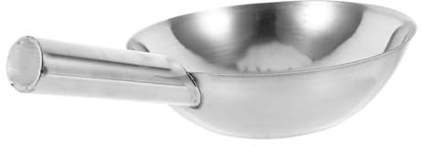 ABOOFAN Louche à Eau en Acier Inoxydable, Cuillère à Soupe Polyvalente, Légère et Facile à Nettoyer, pour Ragoûts et Usage Professionnel